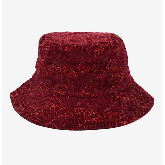 *NWT* MUSHROOM CORDUROY BUCKET HAT FROM URBAN OUTFITTERS 🍄 - Picture 2 of 6